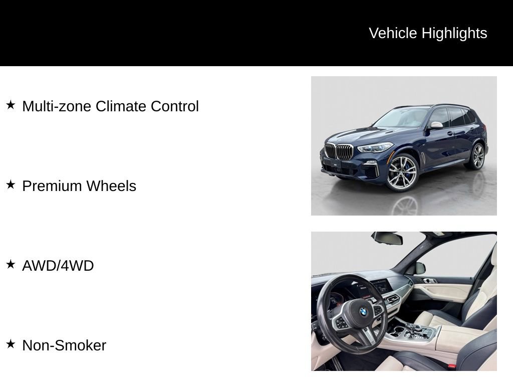 Used 2021 BMW X5 M50i AWD/4WD image 11
