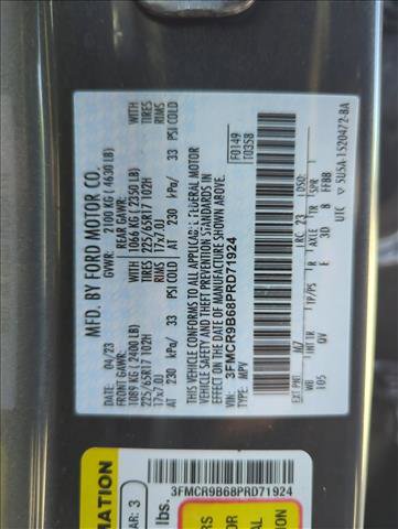 Certified 2023 Ford Bronco Sport Big Bend w/ Convenience Package AWD/4WD image 26