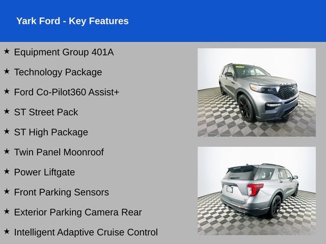 Certified 2023 Ford Explorer ST w/ Equipment Group 401A AWD/4WD video 2