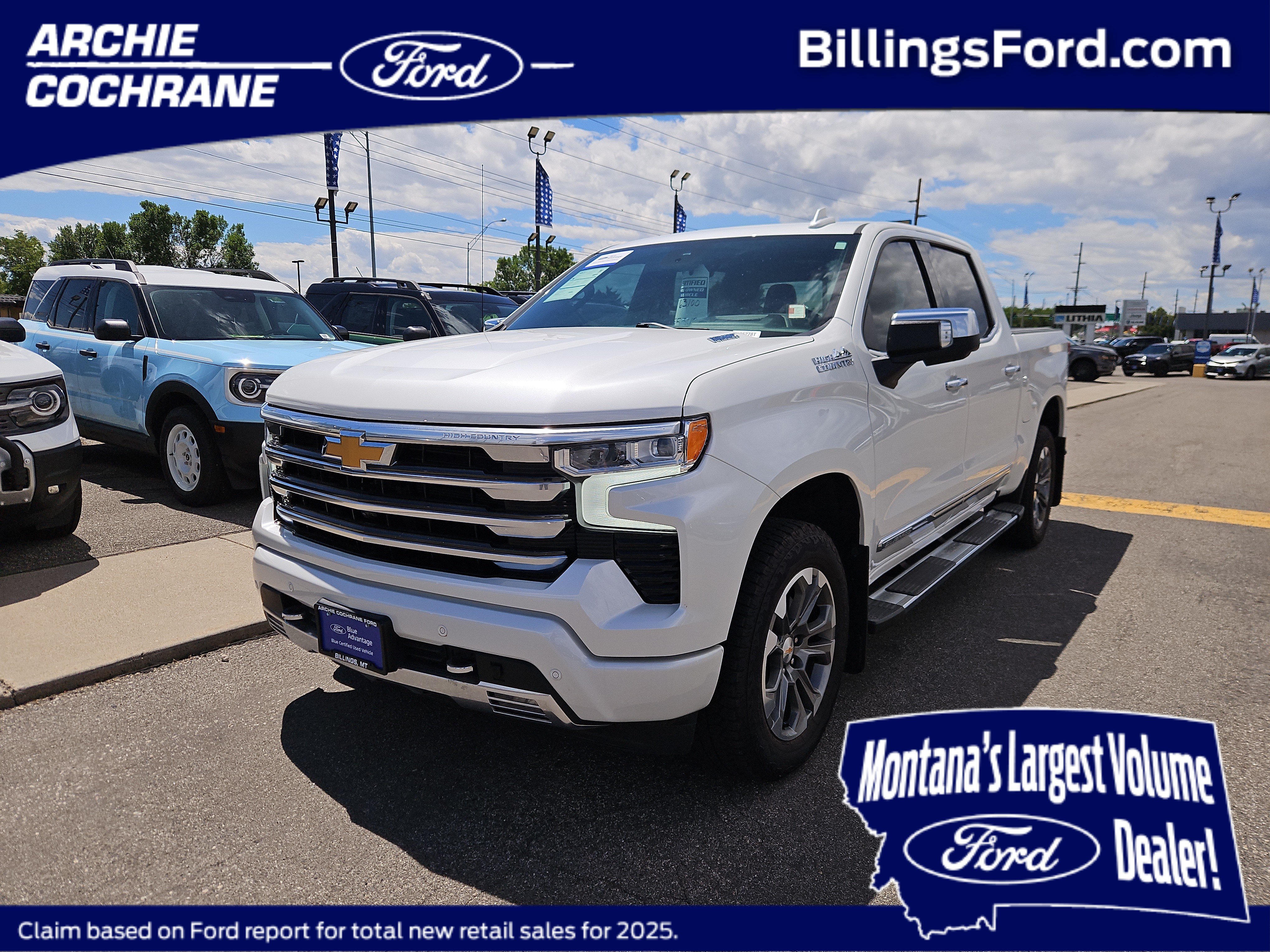 Used 2025 Chevrolet Silverado 1500 High Country w/ Technology Package