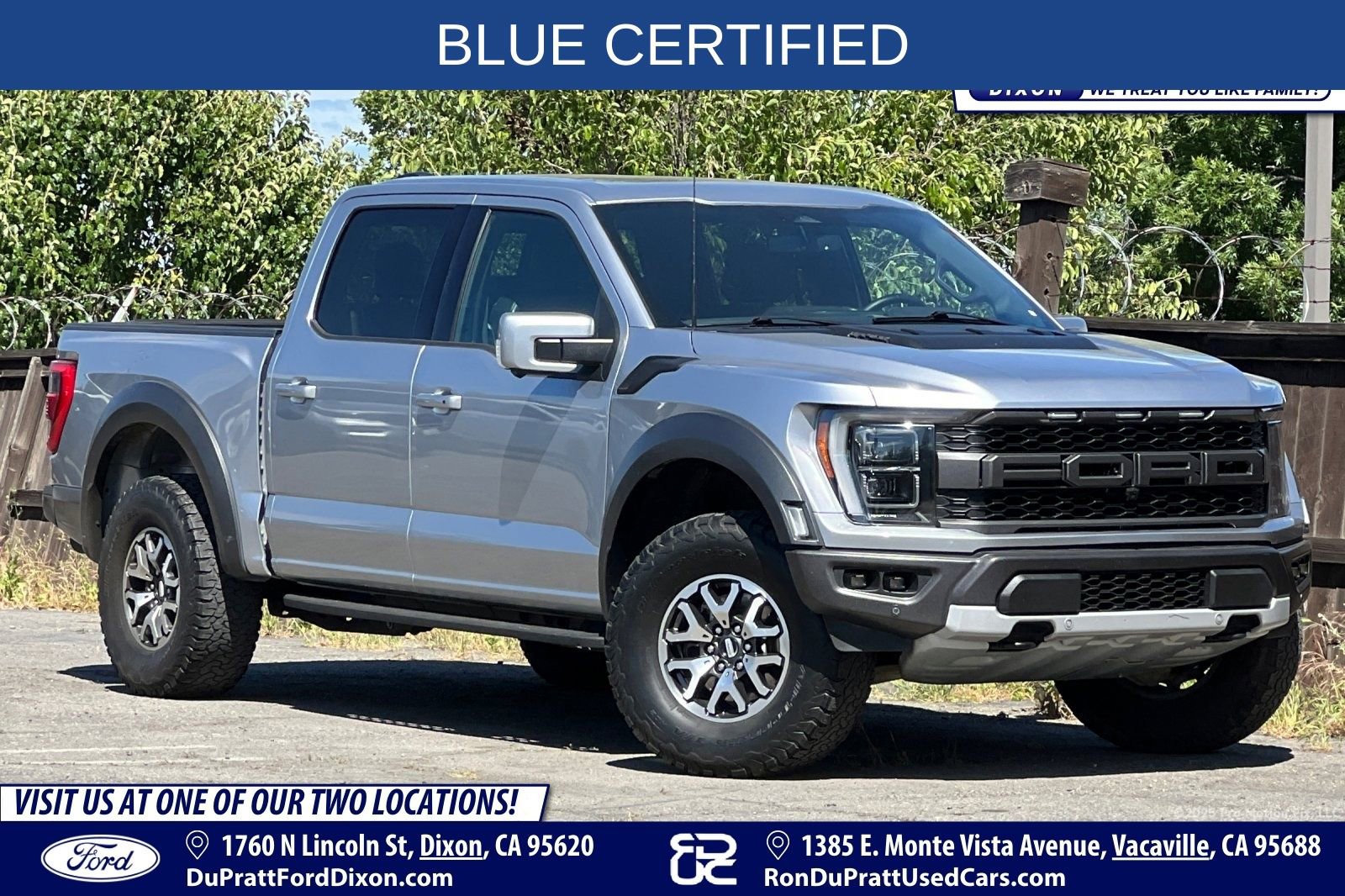 Certified 2022 Ford F150 Raptor w/ Equipment Group 801A High AWD/4WD image 1