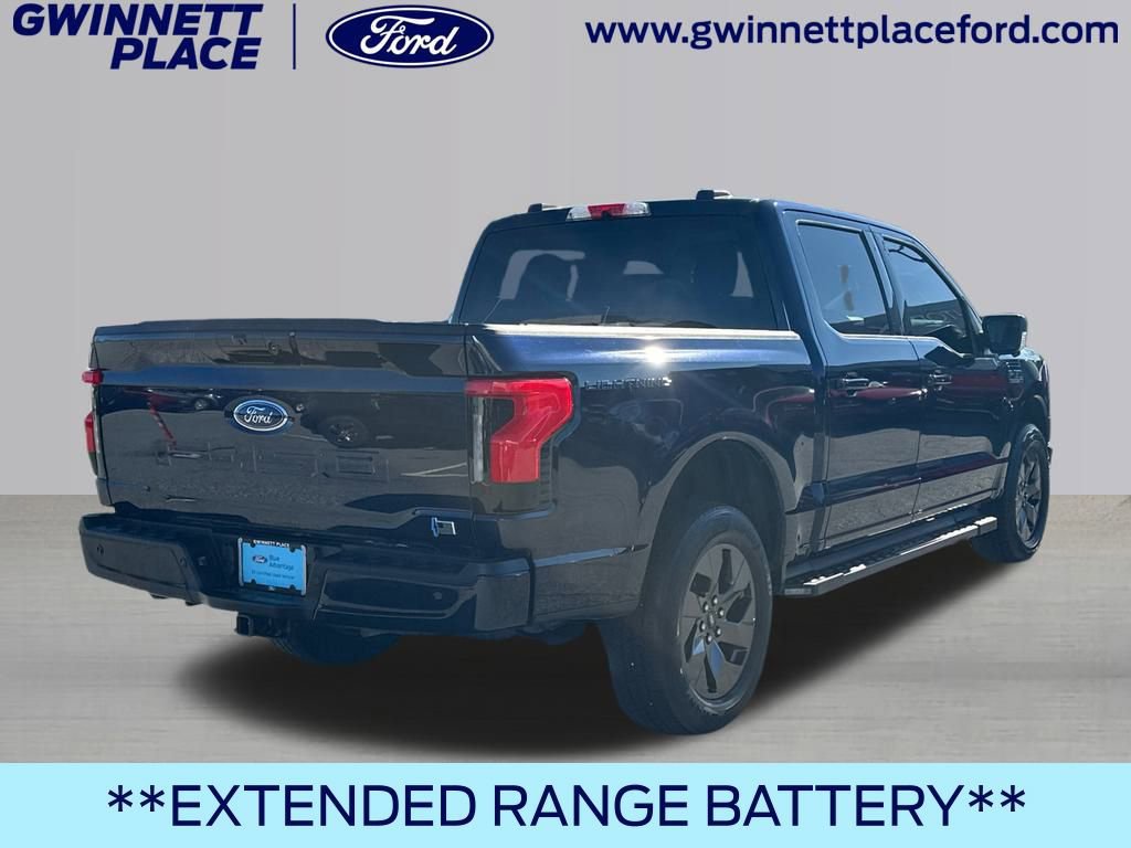 Certified 2023 Ford F150 Lightning XLT w/ Equipment Group 312A High image 3