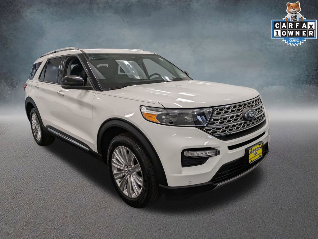 Certified 2023 Ford Explorer Limited w/ Limited Technology Package AWD/4WD image 3