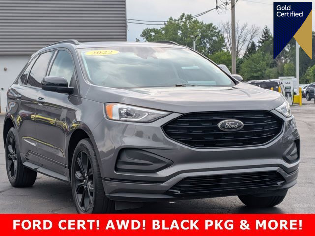Certified 2022 Ford Edge SE w/ Black Appearance Package