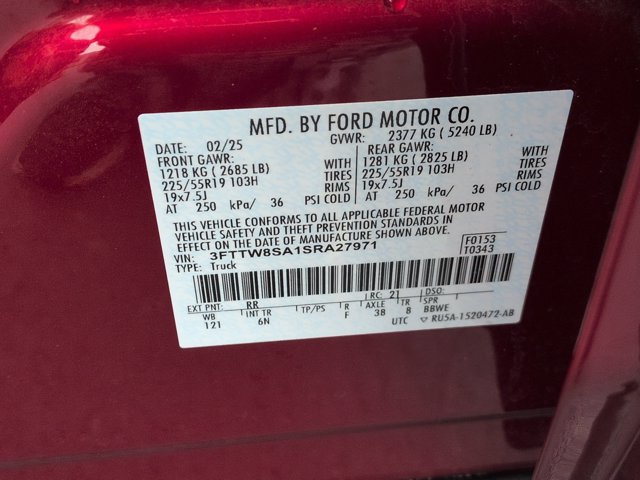 Certified 2025 Ford Maverick Lariat w/ 4K Tow Package AWD/4WD image 38