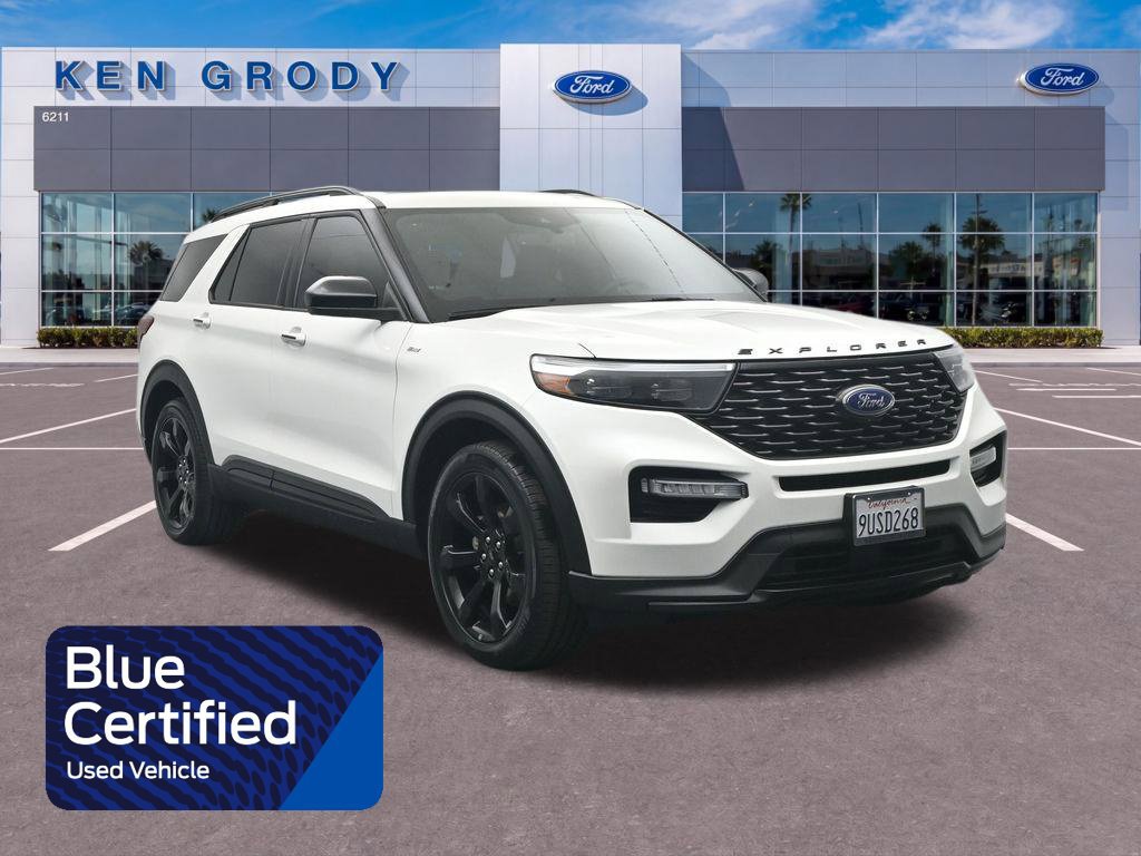 Certified 2024 Ford Explorer ST-Line w/ Class IV Trailer Tow Package