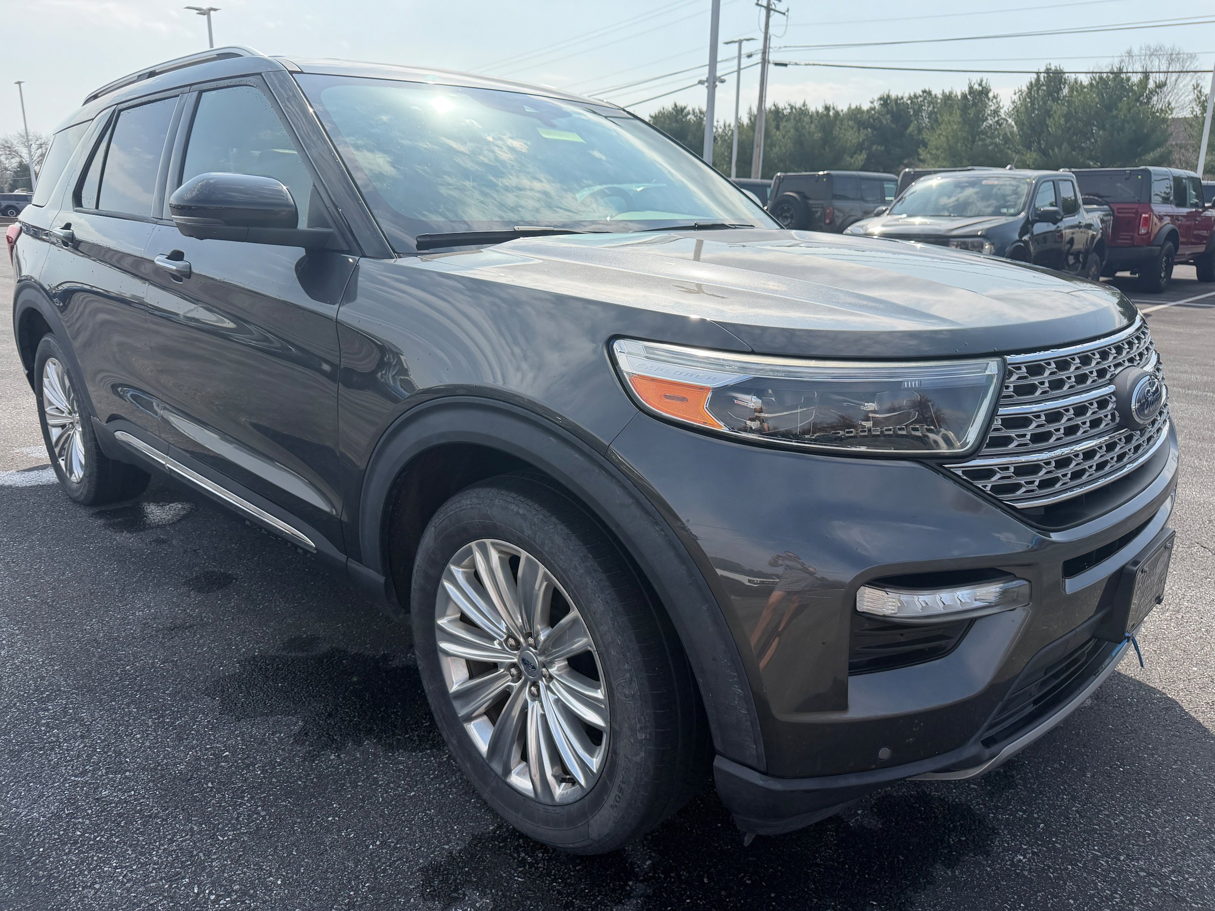 Certified 2020 Ford Explorer Limited w/ Class III Trailer Tow Package AWD/4WD image 7