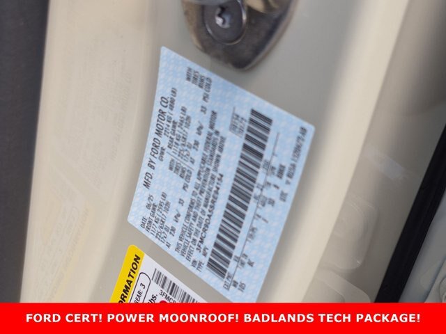 Certified 2025 Ford Bronco Sport Badlands w/ Badlands Tech Package AWD/4WD image 33