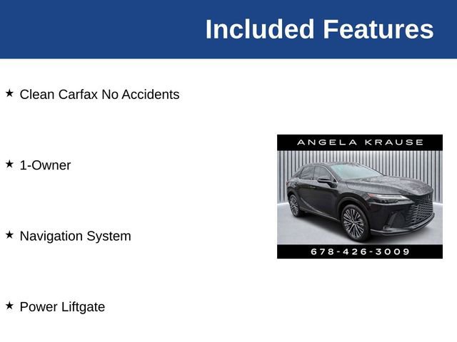 Used 2023 Lexus RX 350 Premium Plus w/ Cold Area Package FWD image 9