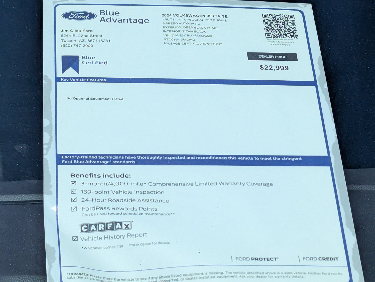Used 2024 Volkswagen Jetta SE FWD image 13