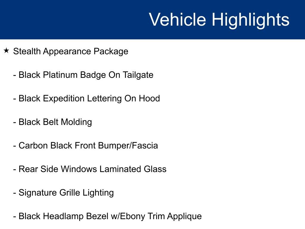 Certified 2025 Ford Expedition Max Platinum w/ Stealth Appearance Package AWD/4WD image 24