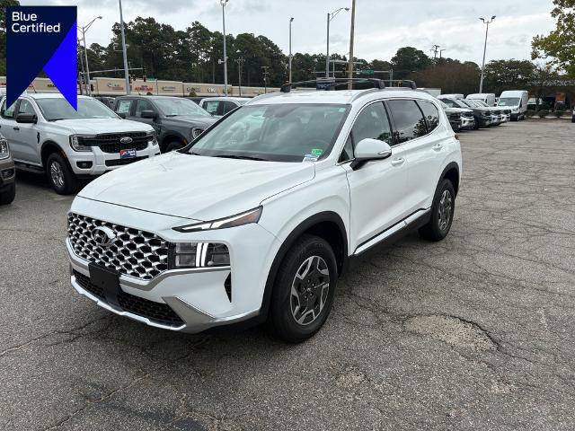 Used 2021 Hyundai Santa Fe Blue