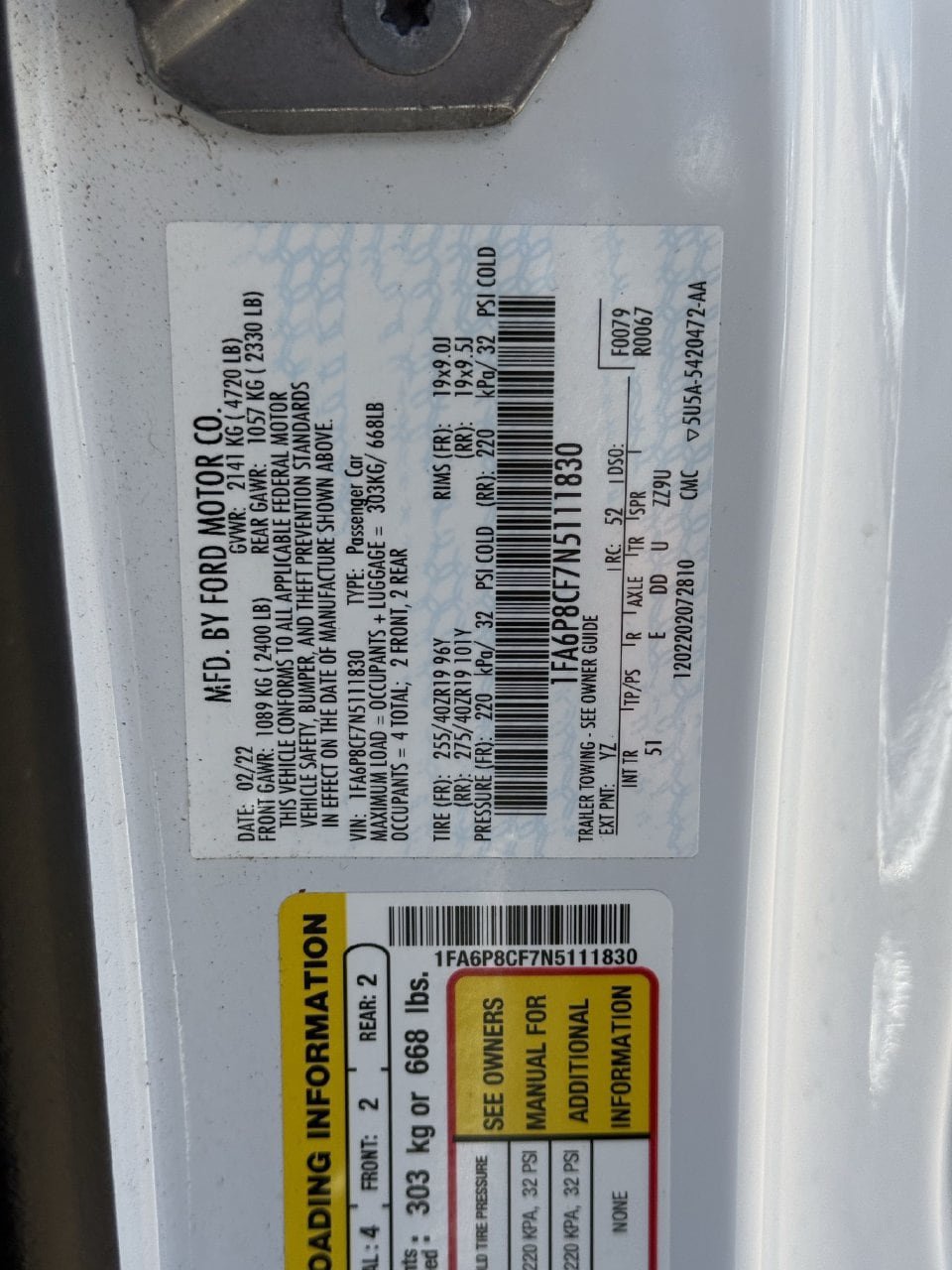 Certified 2022 Ford Mustang GT Premium RWD image 30