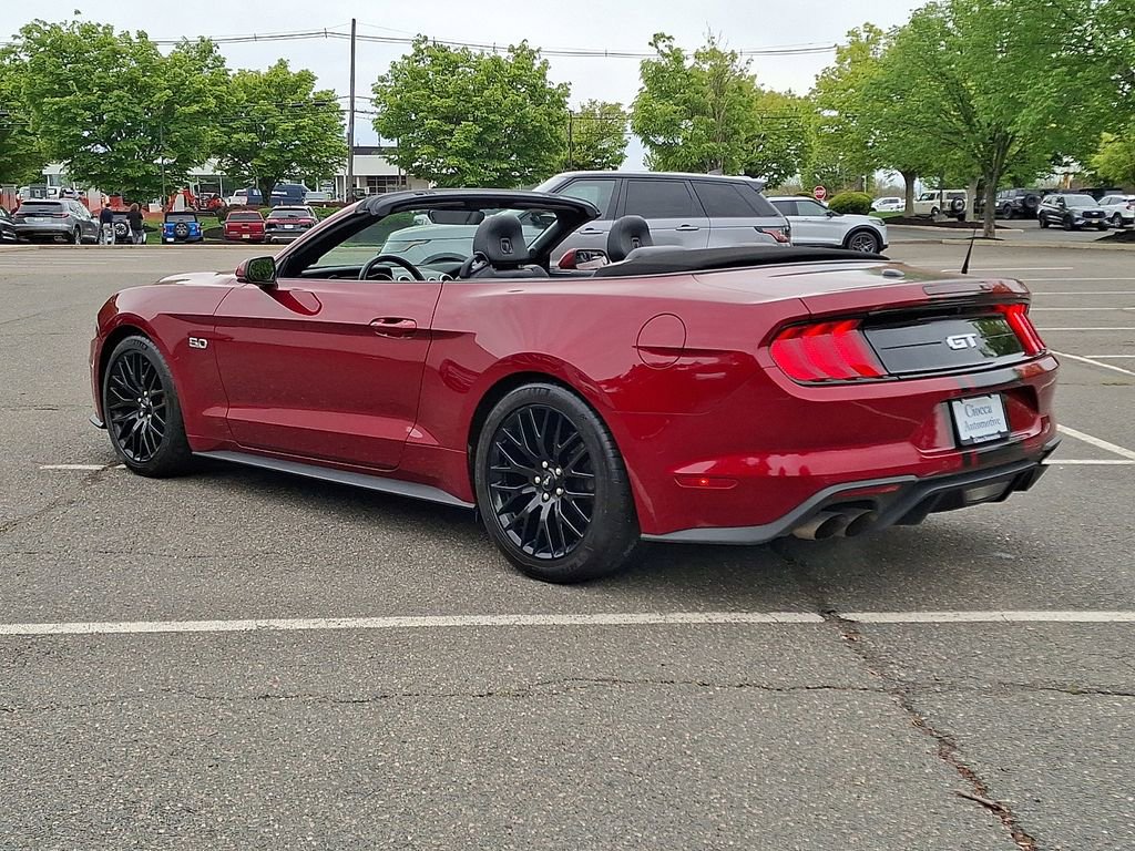 Certified 2019 Ford Mustang GT Premium w/ GT Performance Package RWD image 7