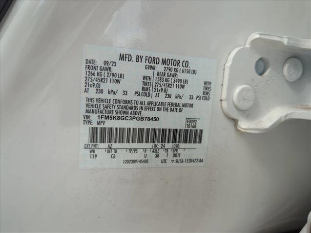Certified 2023 Ford Explorer ST w/ Equipment Group 401A AWD/4WD image 30