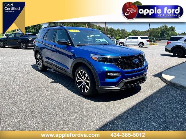 Certified 2022 Ford Explorer ST-Line w/ Class IV Trailer Tow Package