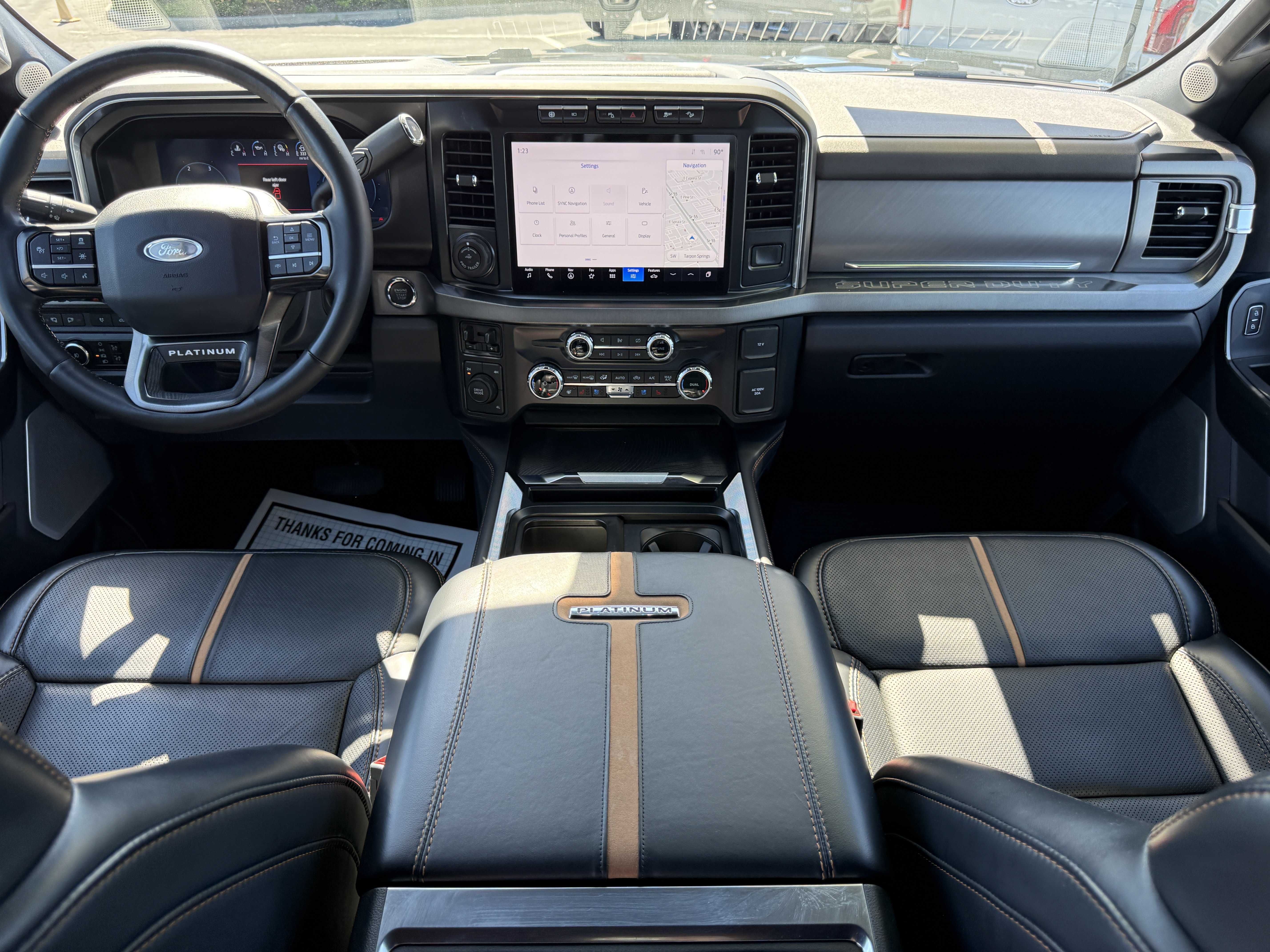 Certified 2024 Ford F450 Platinum w/ FX4 Off-Road Package AWD/4WD image 9