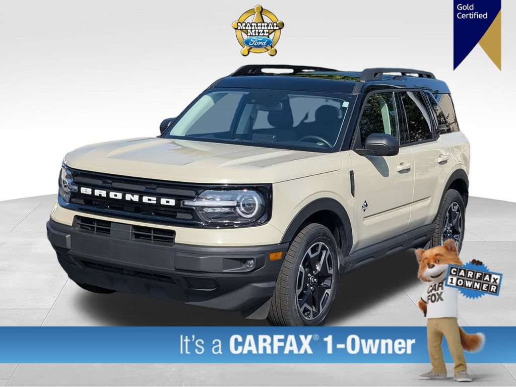 Certified 2024 Ford Bronco Sport Outer Banks w/ Tech Package