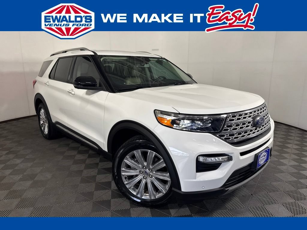 Certified 2020 Ford Explorer Limited w/ Class III Trailer Tow Package RWD image 1