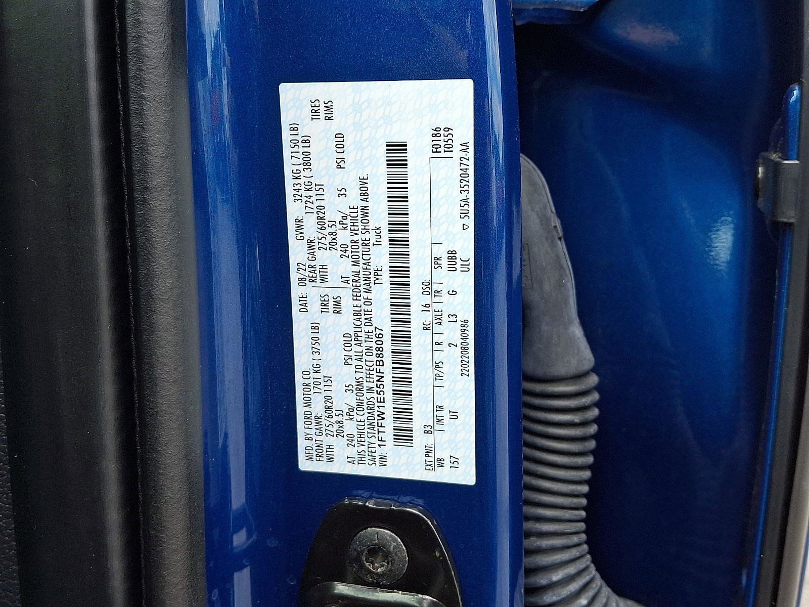 Certified 2022 Ford F150 XLT w/ Equipment Group 302A High AWD/4WD image 26