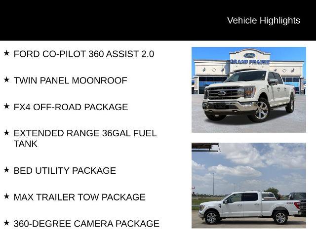 Certified 2023 Ford F150 Lariat w/ Max Trailer Tow Package AWD/4WD image 5