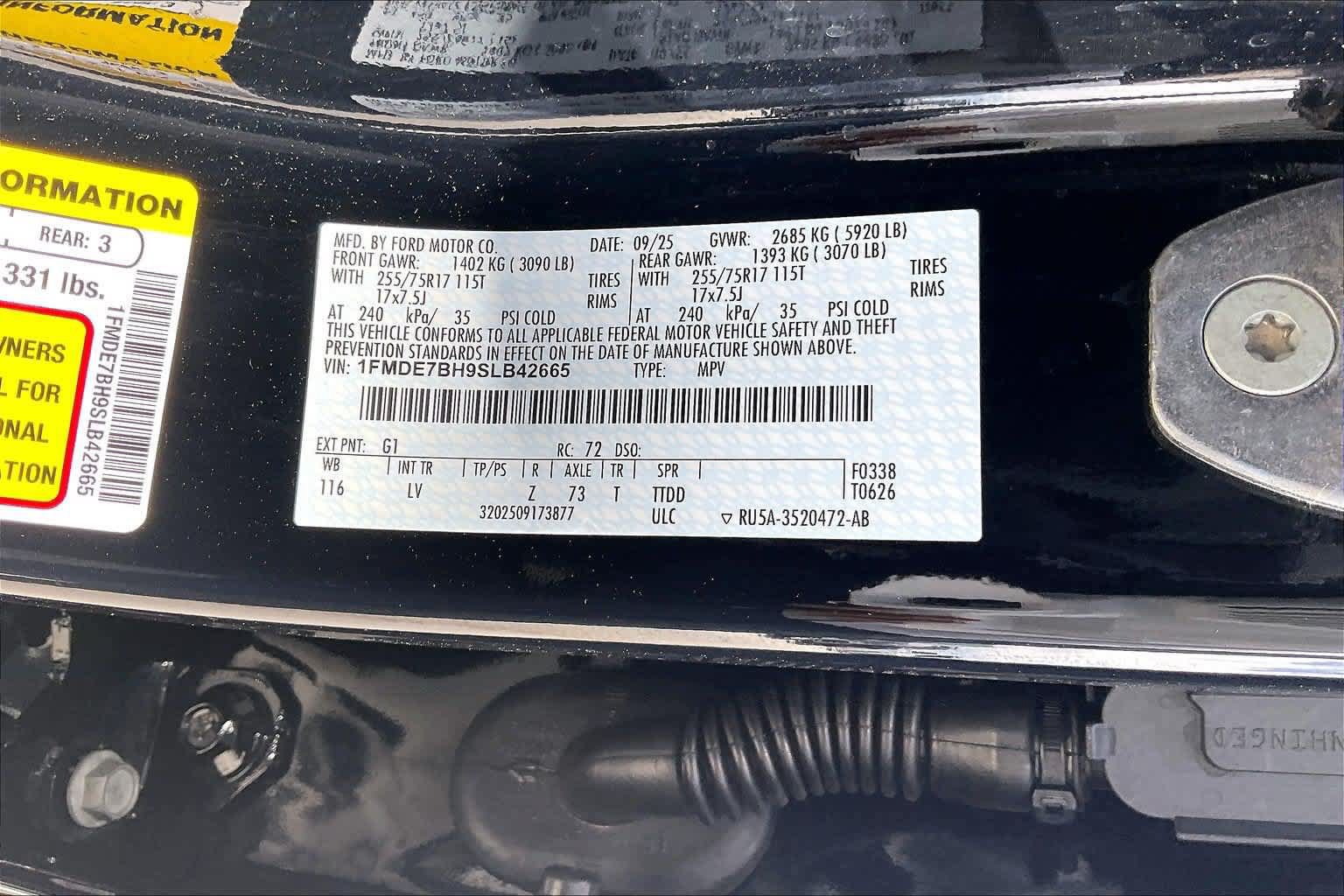 Certified 2025 Ford Bronco Big Bend AWD/4WD image 20