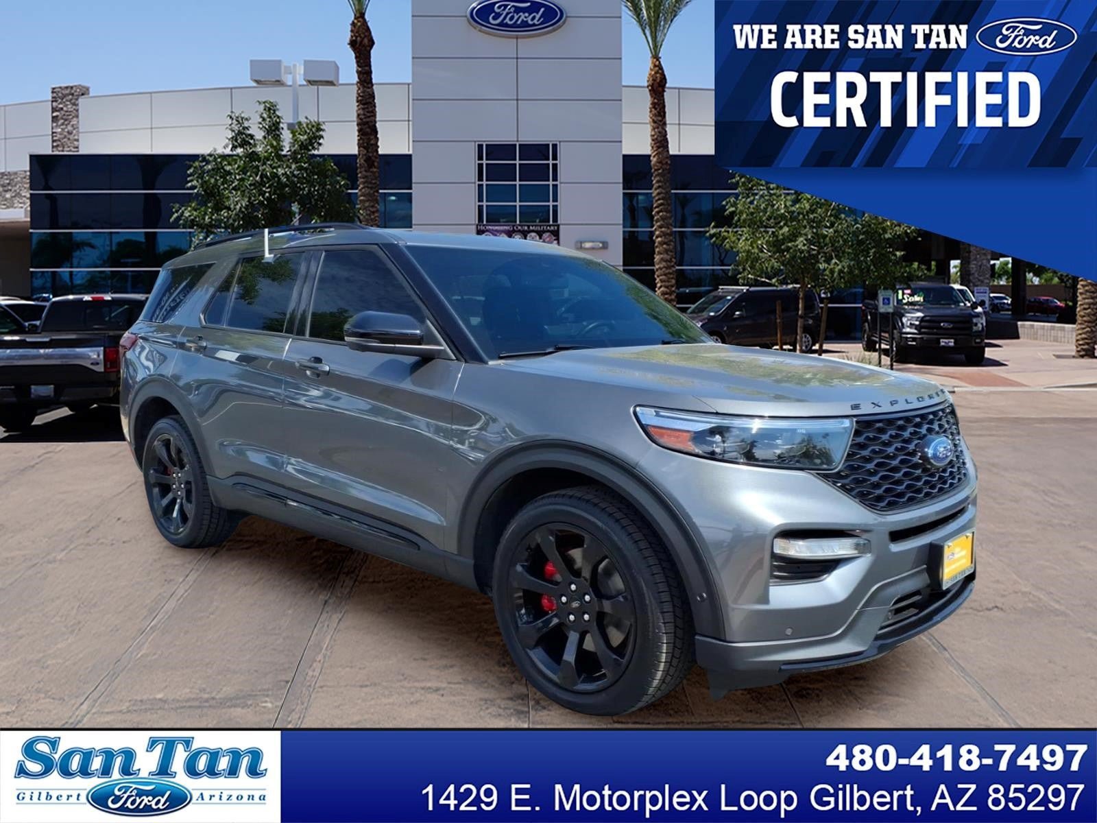 Certified 2023 Ford Explorer ST w/ Equipment Group 401A