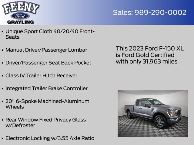 Certified 2023 Ford F150 XL w/ STX Appearance Package AWD/4WD image 28