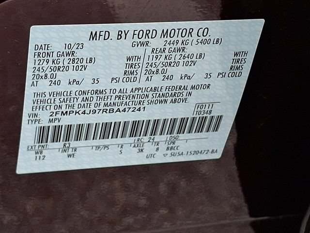 Certified 2024 Ford Edge ST-Line AWD/4WD image 35