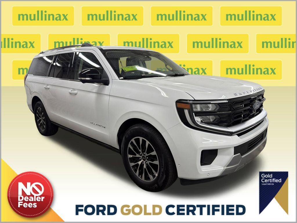Certified 2025 Ford Expedition Max Platinum AWD/4WD 360° Tour
