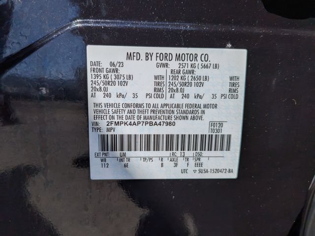 Certified 2023 Ford Edge ST AWD/4WD image 22