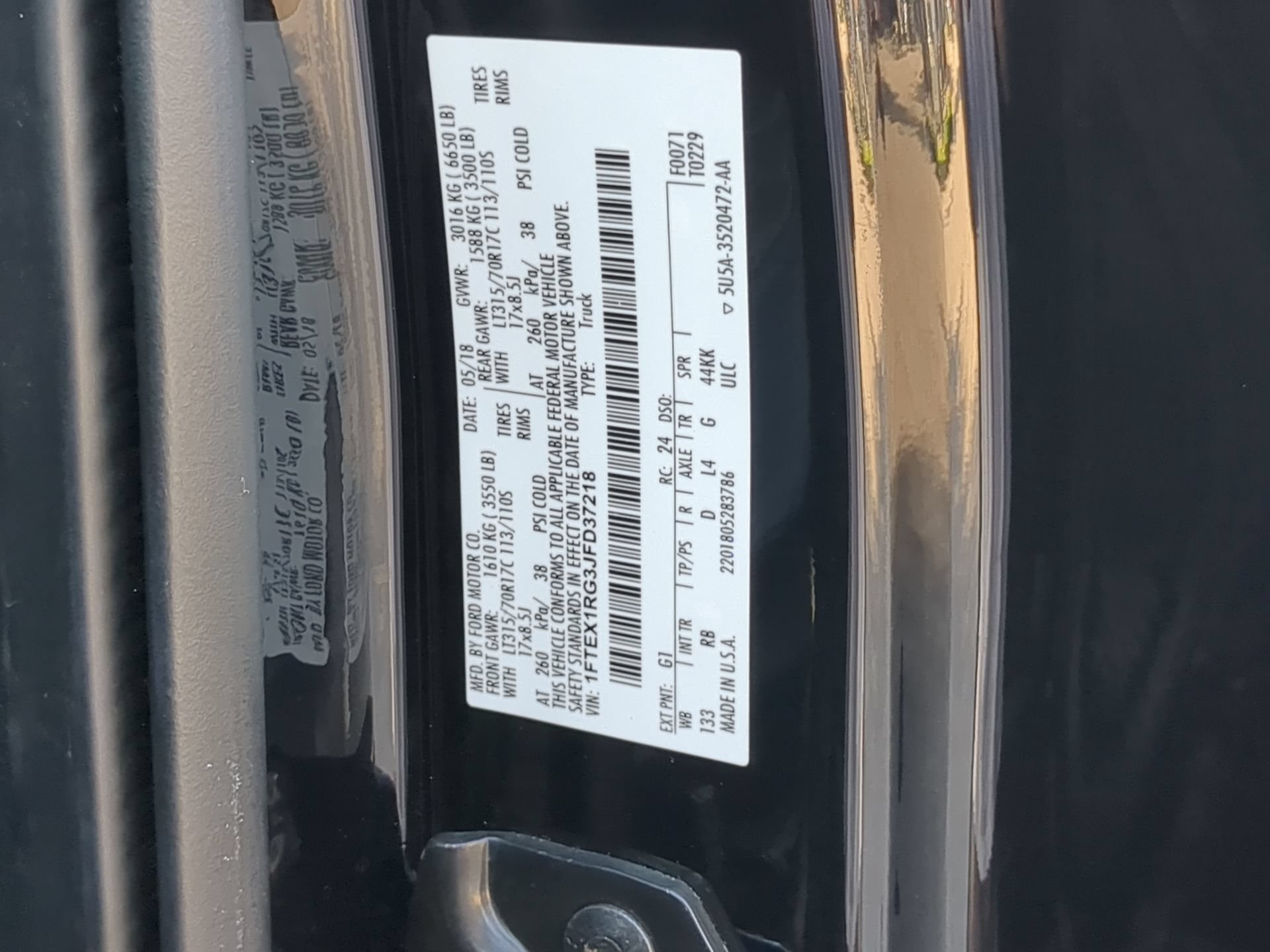Certified 2018 Ford F150 Raptor w/ Equipment Group 802A Luxury AWD/4WD image 74