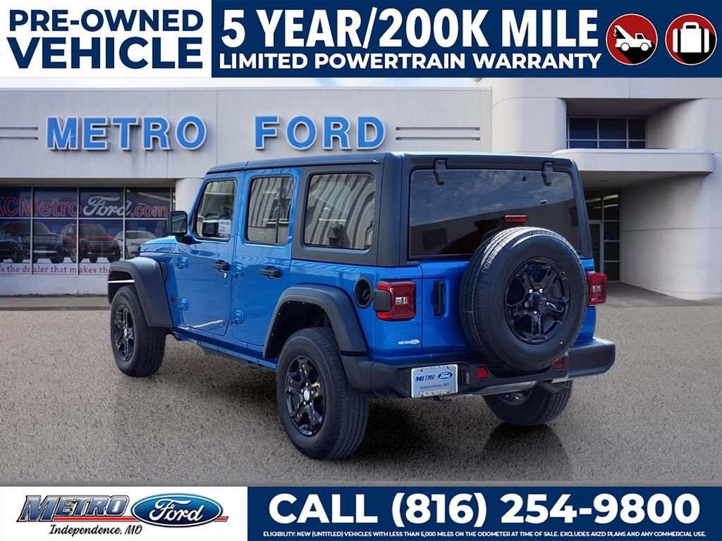 Used 2022 Jeep Wrangler Unlimited Sport AWD/4WD image 5