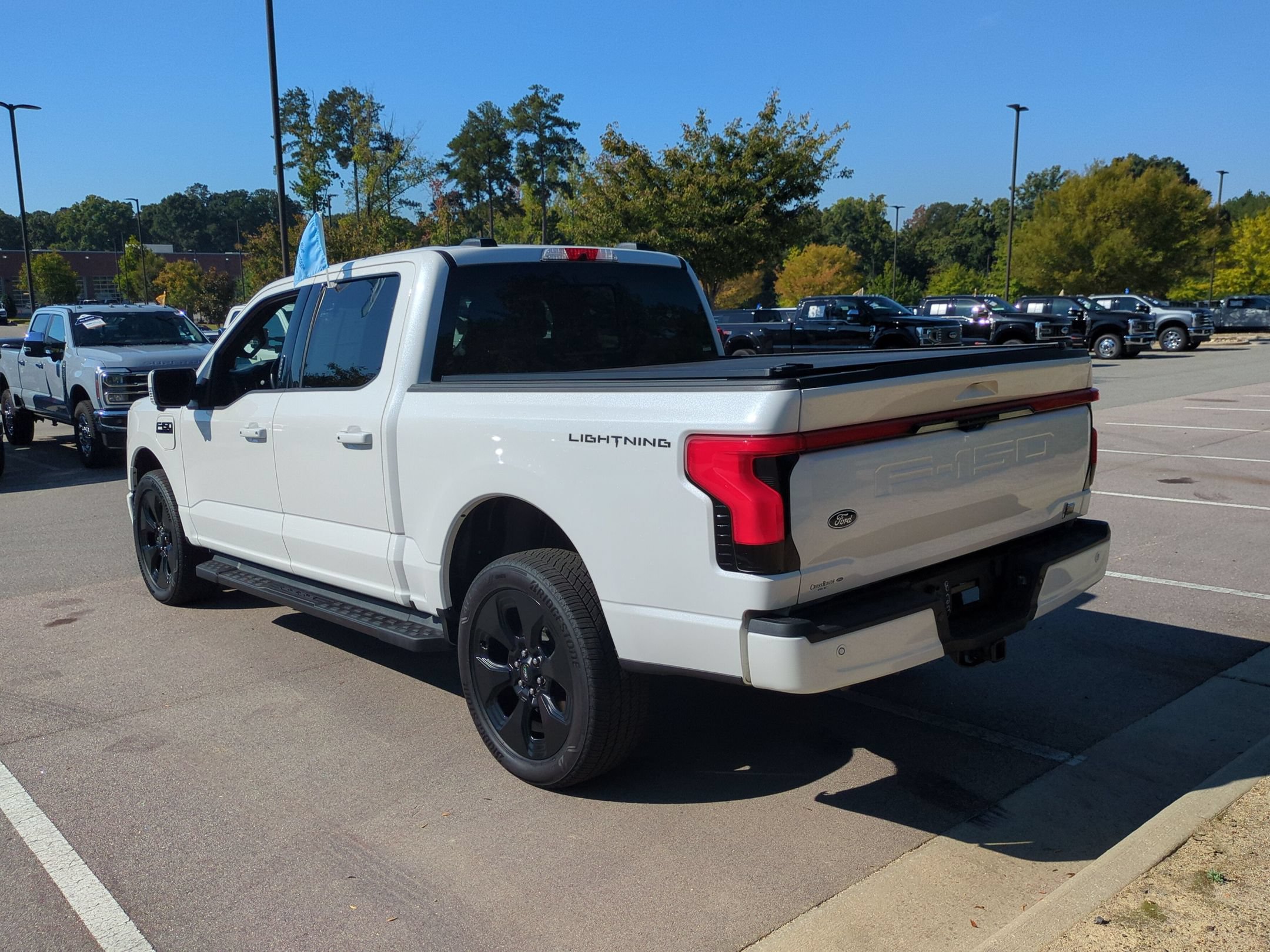 Certified 2025 Ford F150 Lightning Platinum w/ Dark Elements Package AWD/4WD image 6
