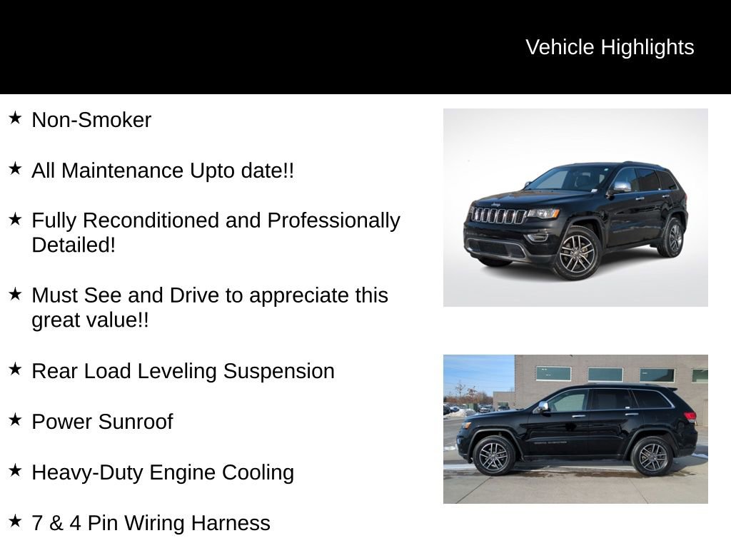 Used 2019 Jeep Grand Cherokee Limited w/ Trailer Tow Group IV image 16