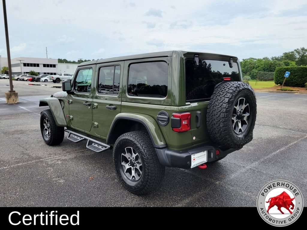 Used 2021 Jeep Wrangler Unlimited Rubicon AWD/4WD image 3