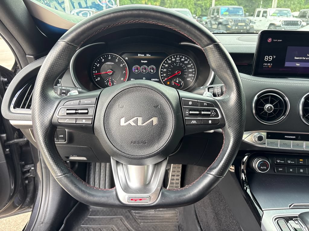 Used 2022 Kia Stinger GT2 w/ Red Interior Color Package RWD image 18