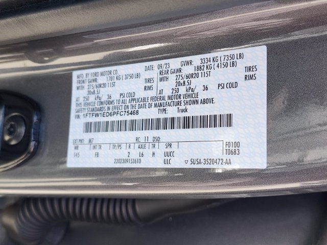 Certified 2023 Ford F150 XLT w/ Equipment Group 302A High AWD/4WD image 34
