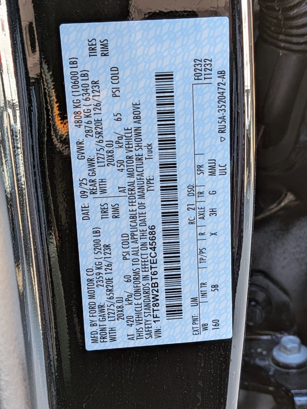 Certified 2026 Ford F250 Lariat w/ Black Appearance Package image 16