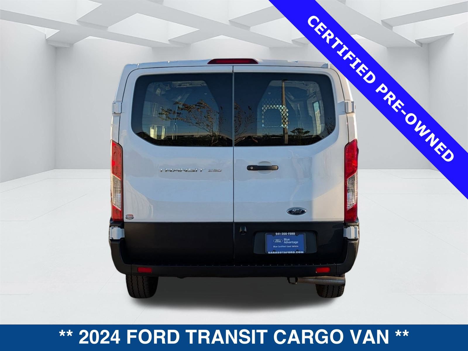 Certified 2024 Ford Transit 250 Low Roof w/ Exterior Upgrade Package RWD image 5
