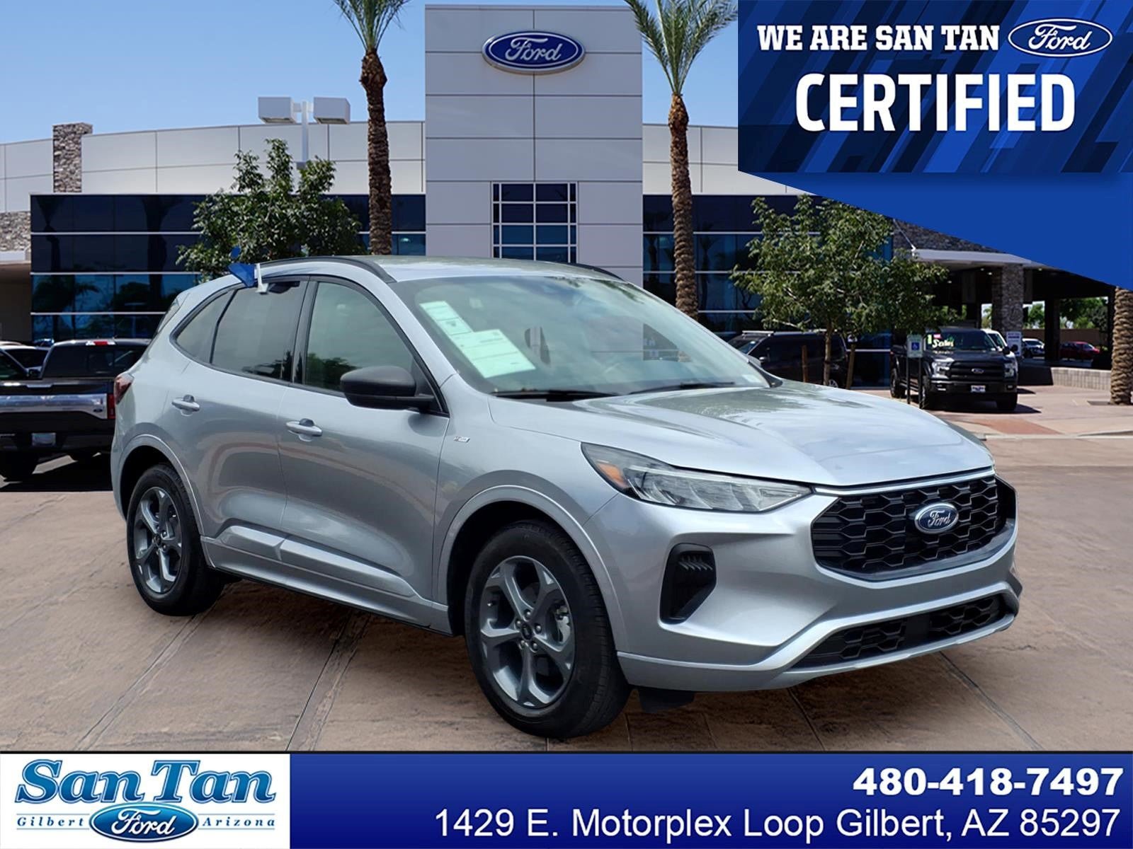 Certified 2024 Ford Escape ST-Line w/ Tech Pack #1 FWD image 1