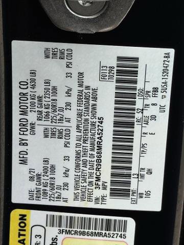 Certified 2021 Ford Bronco Sport Big Bend w/ Big Bend Package AWD/4WD image 11