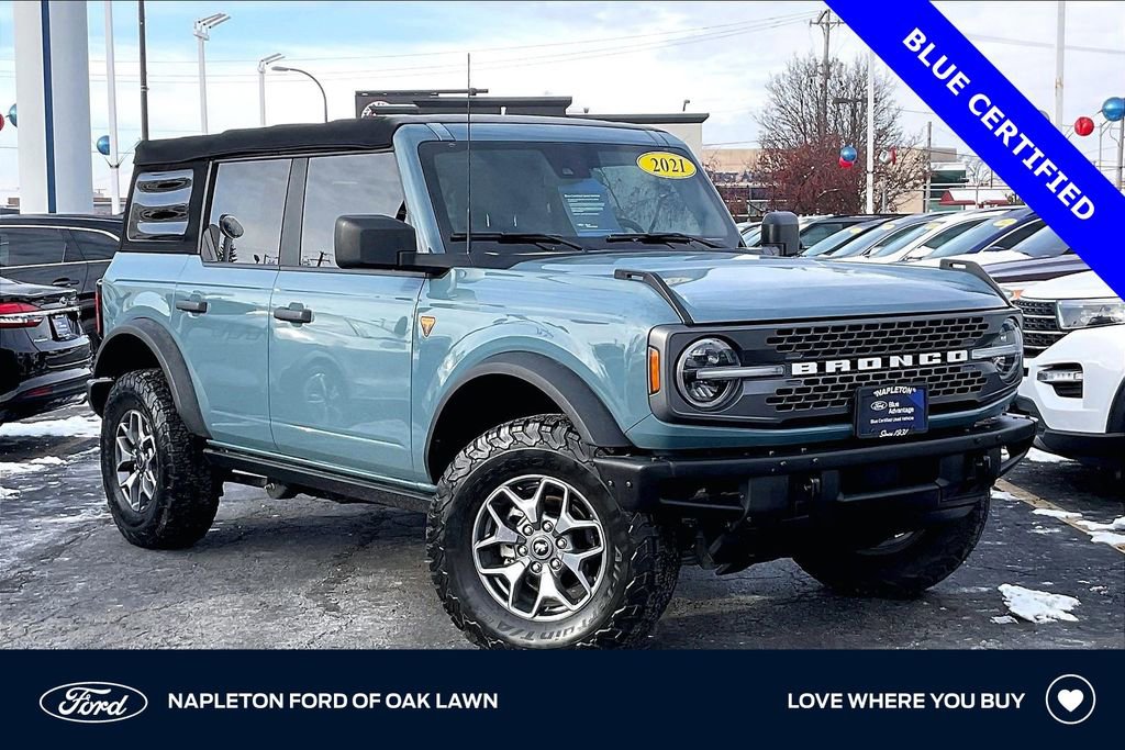 Certified 2021 Ford Bronco Badlands
