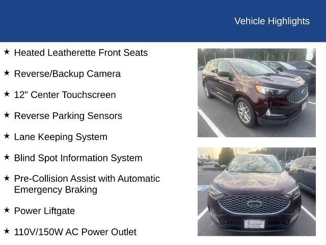 Certified 2024 Ford Edge SEL w/ Convenience Package AWD/4WD image 10