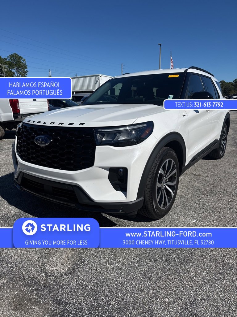 Certified 2025 Ford Explorer ST-Line w/ Premium Package