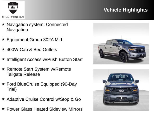 Certified 2024 Ford F150 XLT w/ Equipment Group 302A MID image 4
