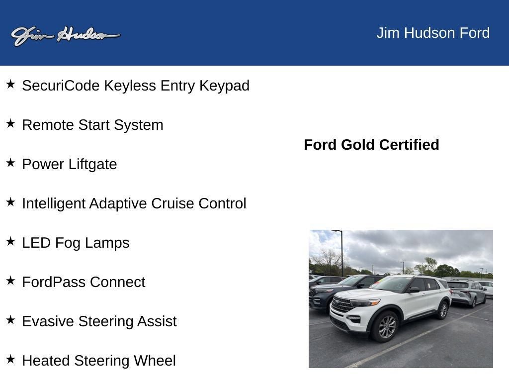 Certified 2023 Ford Explorer XLT w/ Equipment Group 202A RWD image 8
