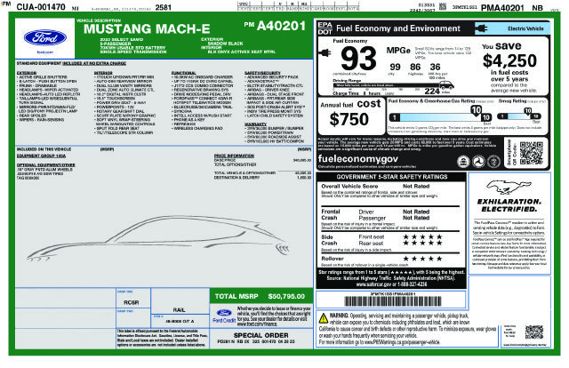 Certified 2023 Ford Mustang Mach-E Select AWD/4WD image 8