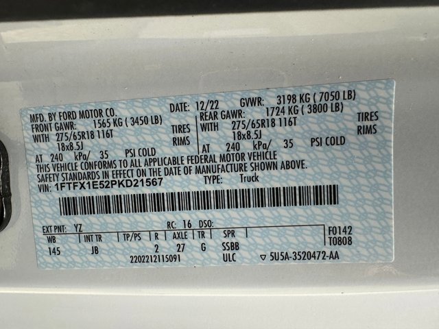 Certified 2023 Ford F150 XL w/ STX Appearance Package image 32