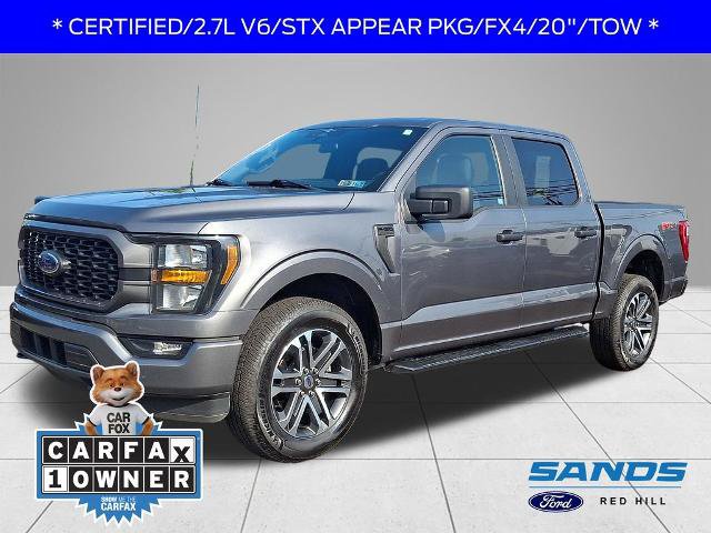 Certified 2023 Ford F150 XL w/ STX Appearance Package AWD/4WD 360° Tour